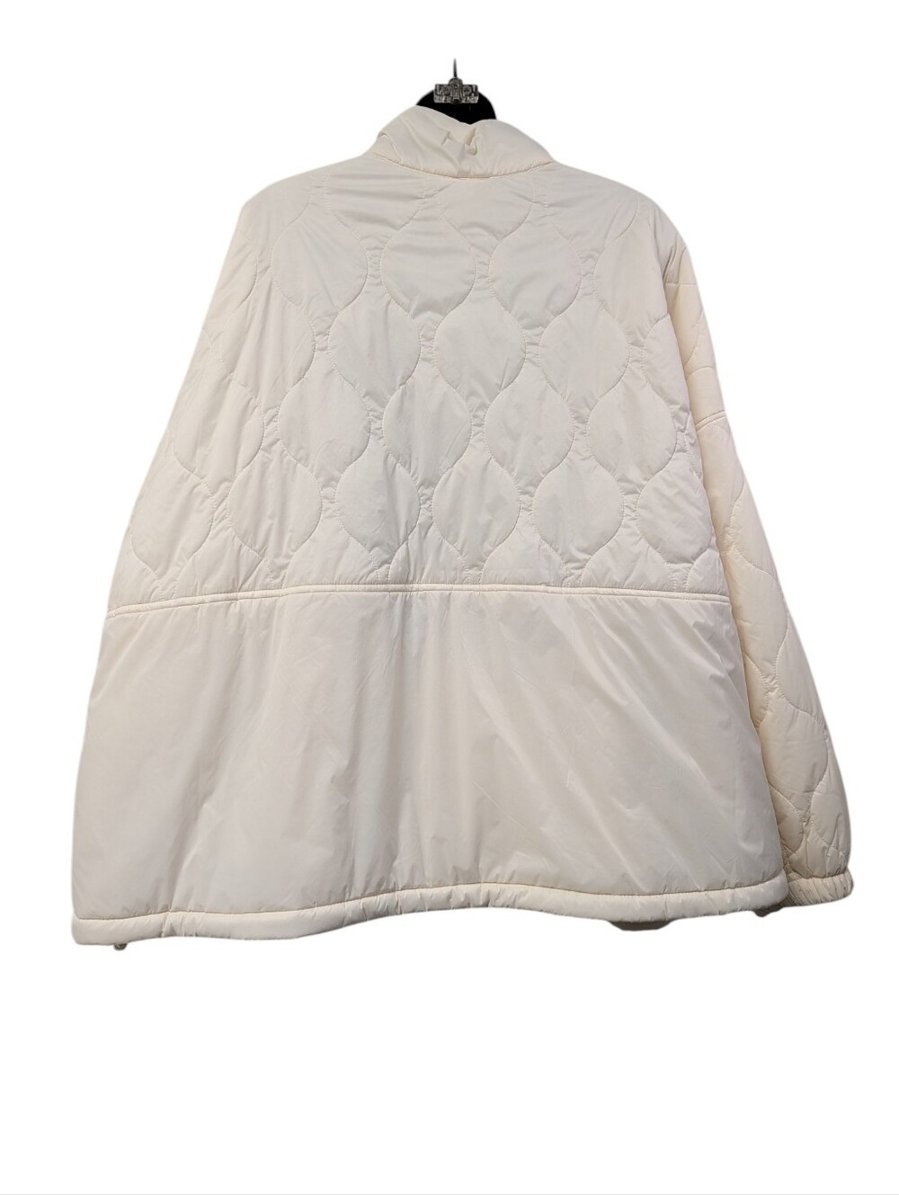 Old Navy 4X White Quilted Packable Puffer Jacket Water Resistant Winter Coat - Picture 2 of 12